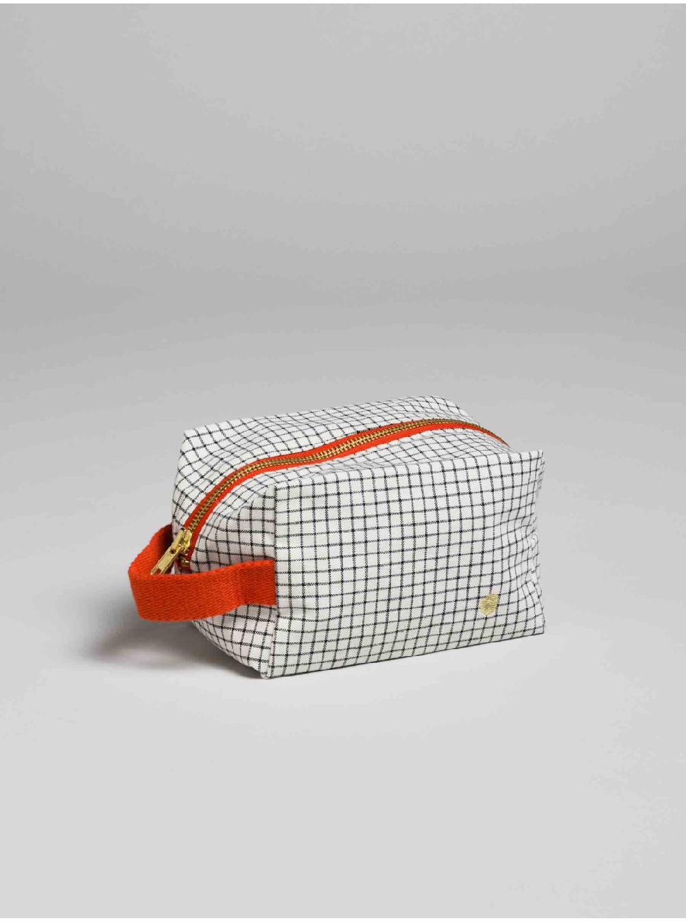 la cerise sur le gâteaux Petite trousse cube 100% coton bio