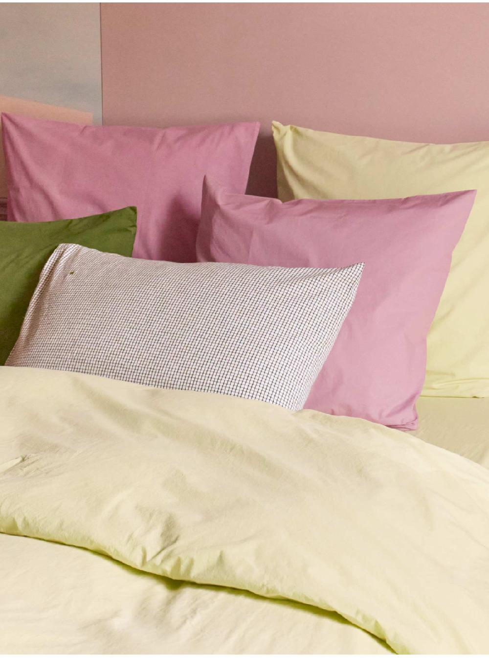 La Cerise Sur Le Gâteaux Taie D'oreiller Celeste 100% Percale De Coton Bio