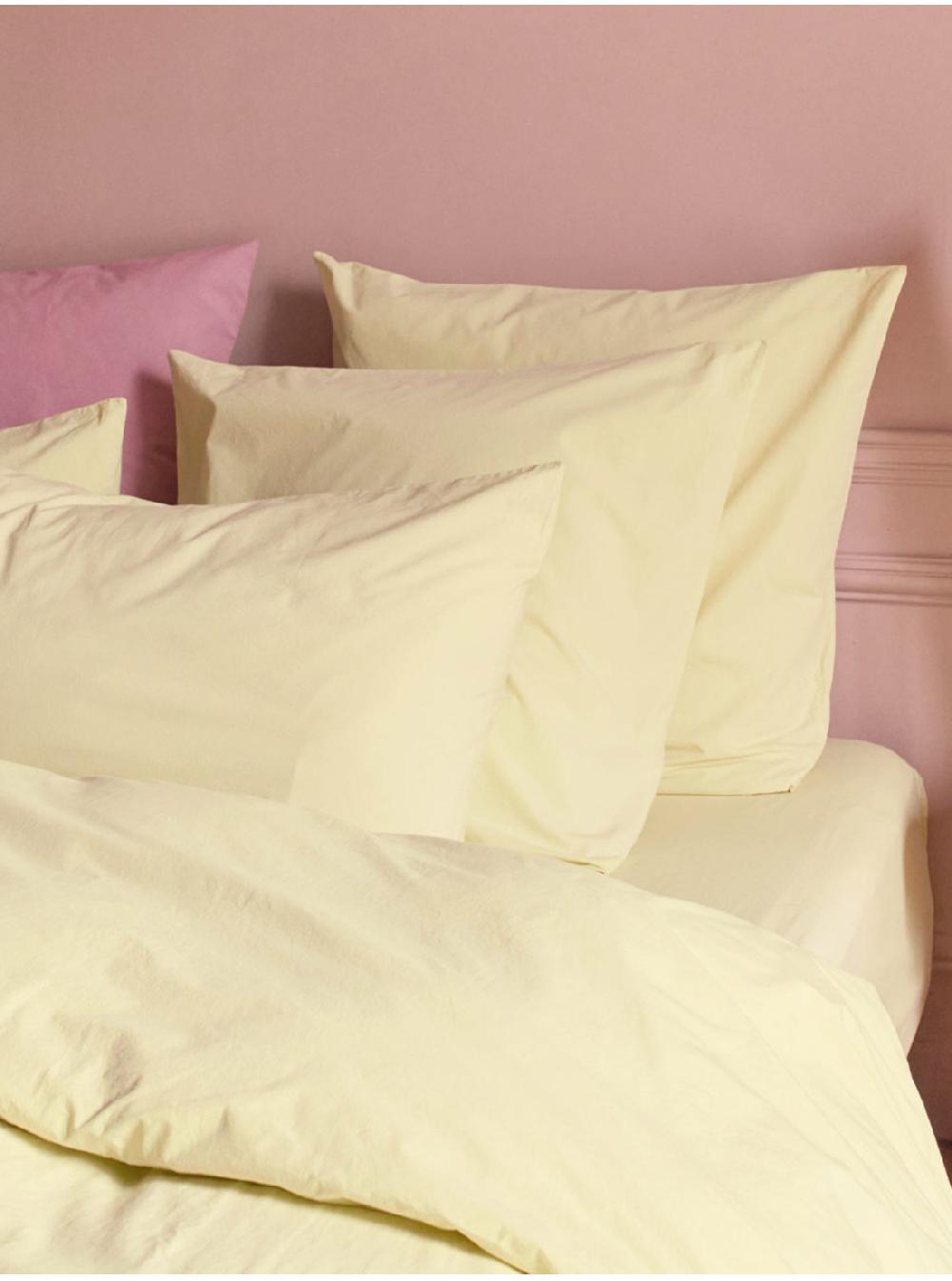 La Cerise Sur Le Gâteaux Taie D'oreiller Celeste 100% Percale De Coton Bio