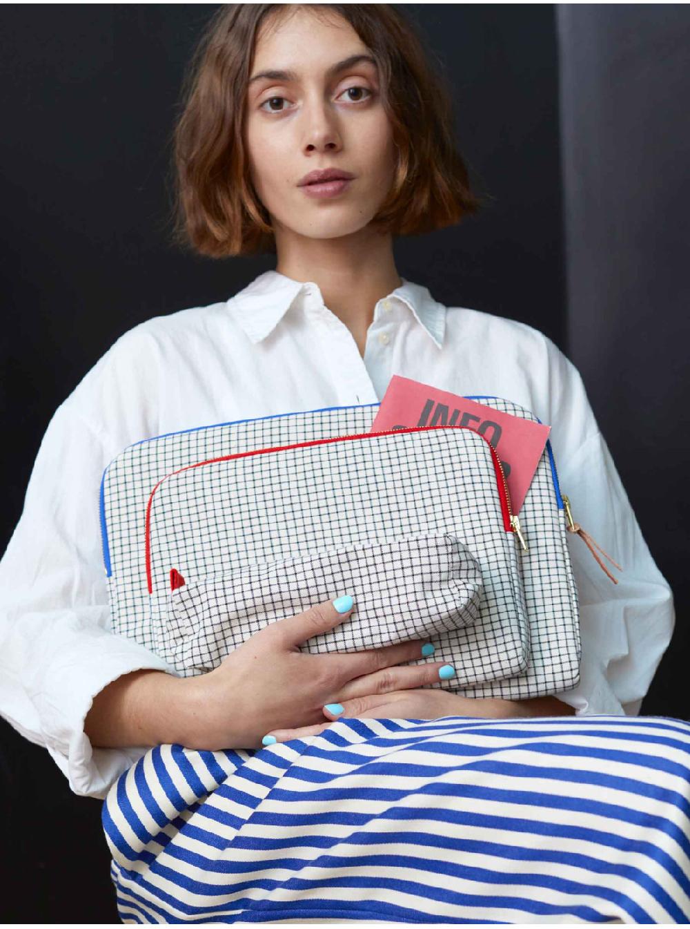 La Cerise Sur Le Gâteaux Trousse De Bureau 100% Coton Bio