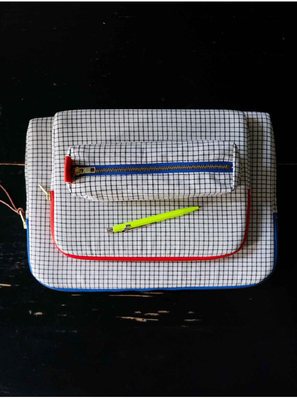 La Cerise Sur Le Gâteaux Trousse De Bureau 100% Coton Bio