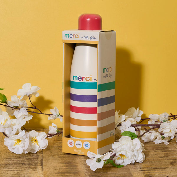 la chaise longue BOUTEILLE ISOTHERME MERCI 1000 FOIS