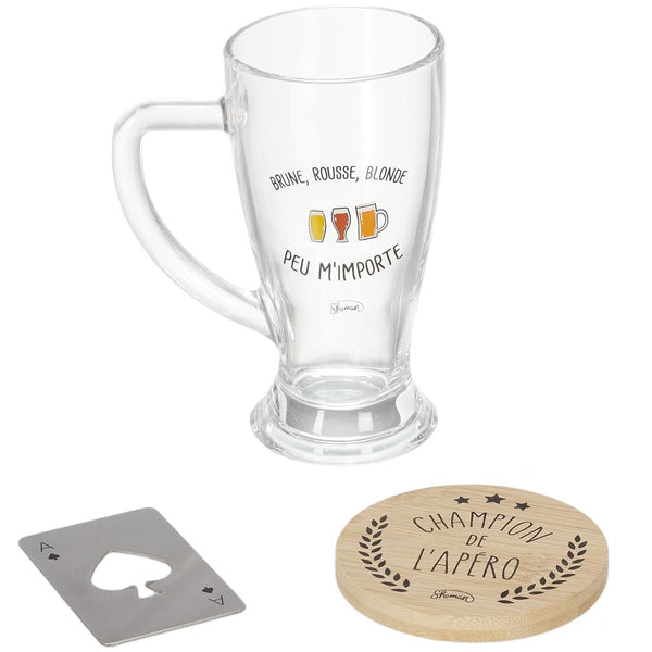 La Chaise Longue COFFRET BIERE POUR LE CHAMPION DE L'APERO