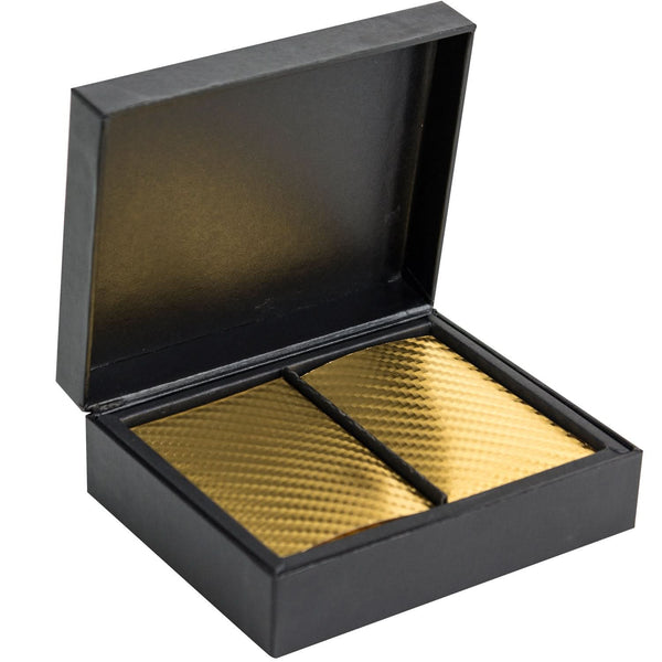 La Chaise Longue COFFRET DE 2 JEUX DE CARTES DOREES