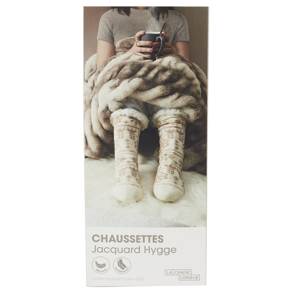 La Chaise Longue CHAUSSETTES JACQUARD HYGGE
