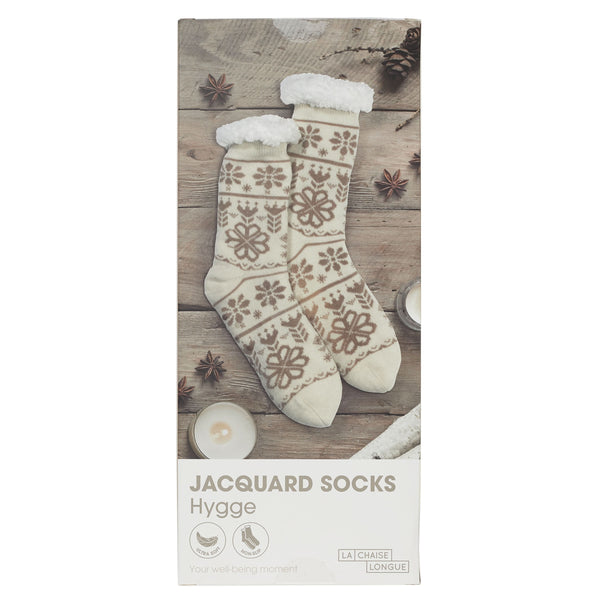 La Chaise Longue CHAUSSETTES JACQUARD HYGGE