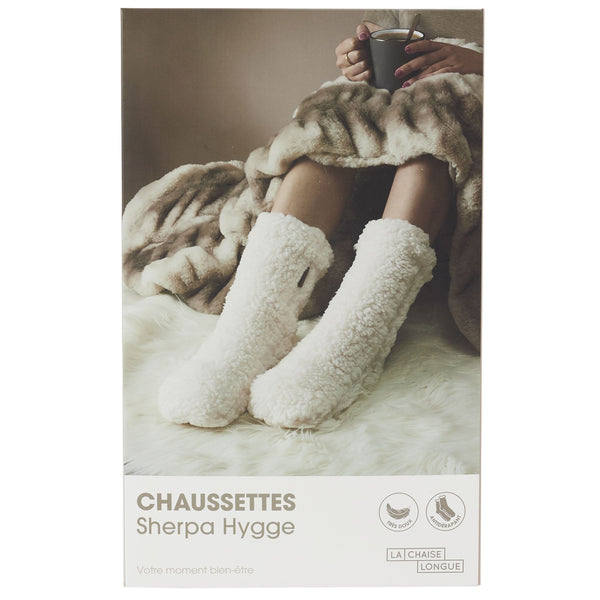 La Chaise Longue CHAUSSETTES SHERPA HYGGE