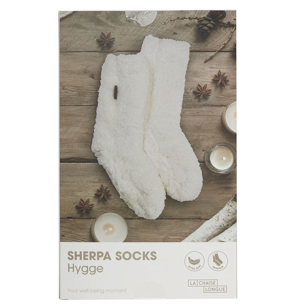 La Chaise Longue CHAUSSETTES SHERPA HYGGE