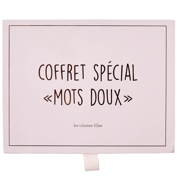 La Chaise Longue COFFRET BOUGIE MOTS DOUX