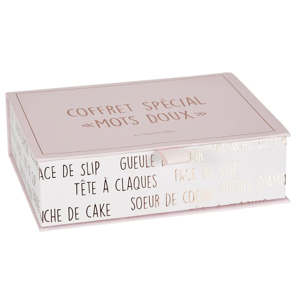 La Chaise Longue COFFRET BOUGIE MOTS DOUX