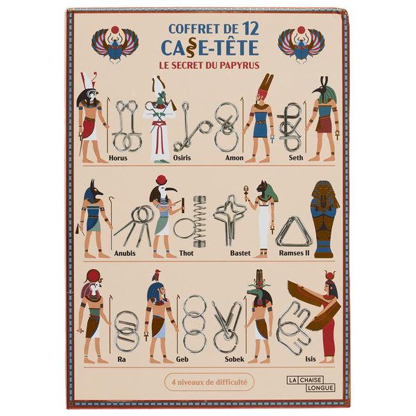 la chaise longue COFFRET DE 12 CASSE TETES