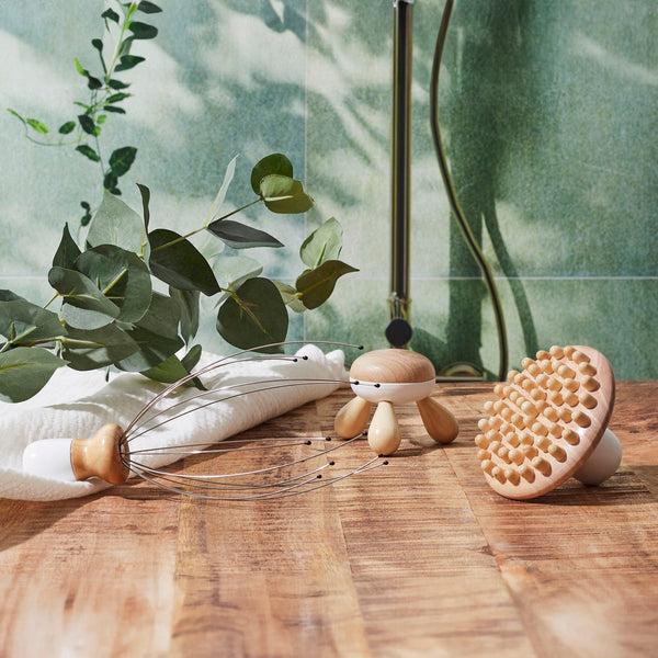 la chaise longue COFFRET MASSAGE BOIS