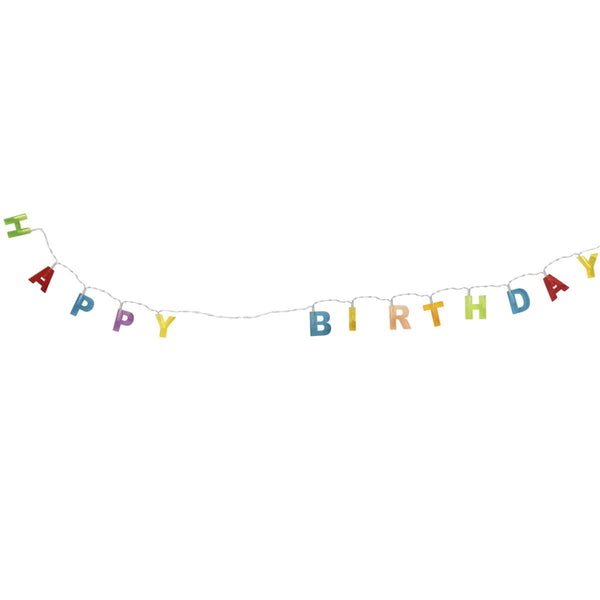 la chaise longue GUIRLANDE HAPPY BIRTHDAY