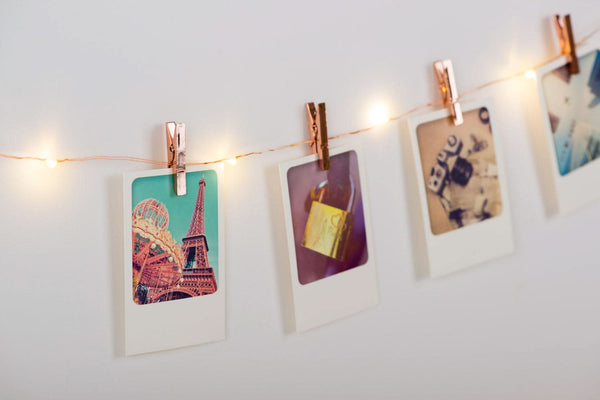 La Chaise Longue GUIRLANDE PHOTOS CLIPS ROSE GOLD