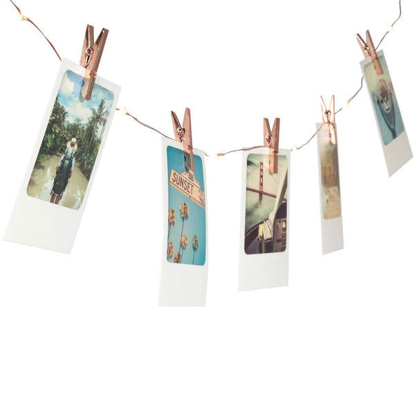 La Chaise Longue GUIRLANDE PHOTOS CLIPS ROSE GOLD