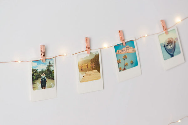 la chaise longue GUIRLANDE PHOTOS CLIPS ROSE GOLD