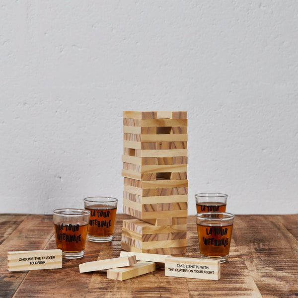 la chaise longue JEU A BOIRE TOUR INFERNALE