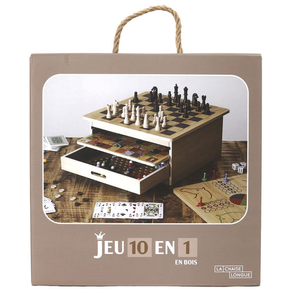 La Chaise Longue JEU DELUXE 10 EN 1