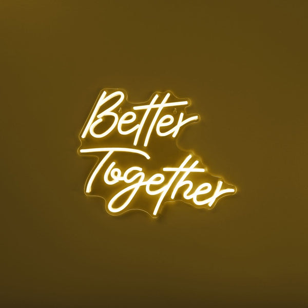 la chaise longue LAMPE EFFET NEON BETTER TOGETHER