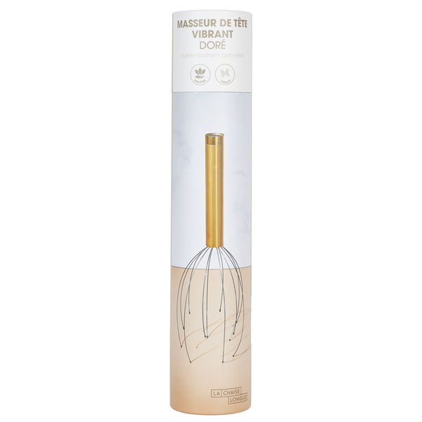 La Chaise Longue MASSEUR DE TETE VIBRANT GOLD
