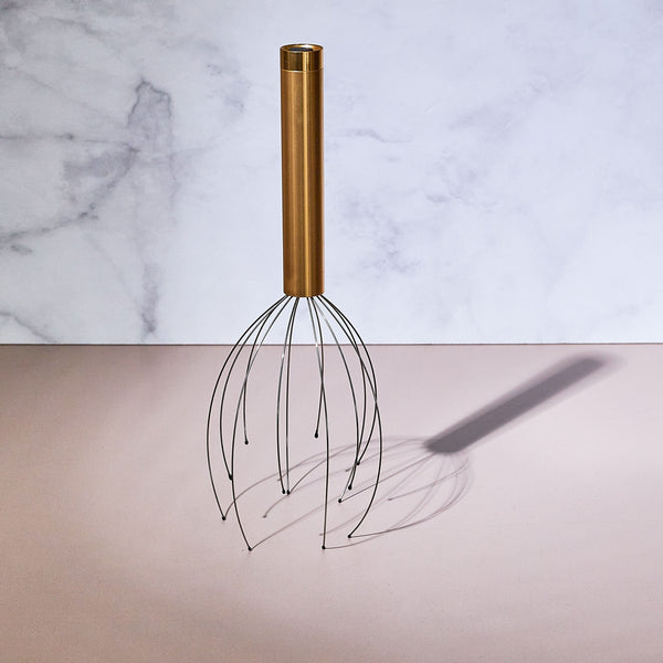 la chaise longue MASSEUR DE TETE VIBRANT GOLD