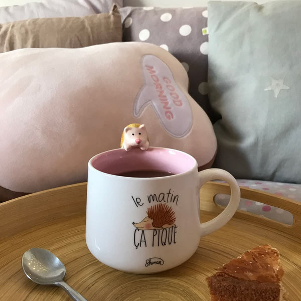 la chaise longue MUG ANIMAUX HERISSON