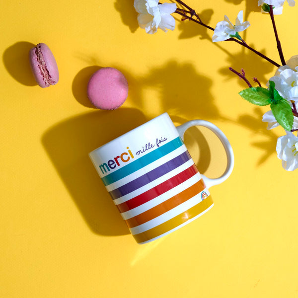 la chaise longue MUG MERCI 1000 FOIS