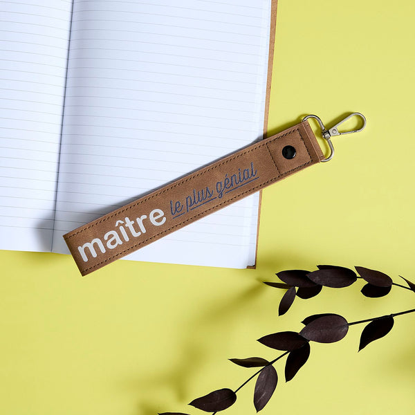 la chaise longue PORTE CLE MERCI MAITRE