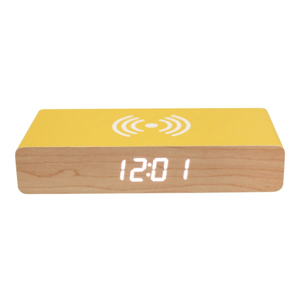 La Chaise Longue REVEIL CHARGEUR BOIS JAUNE