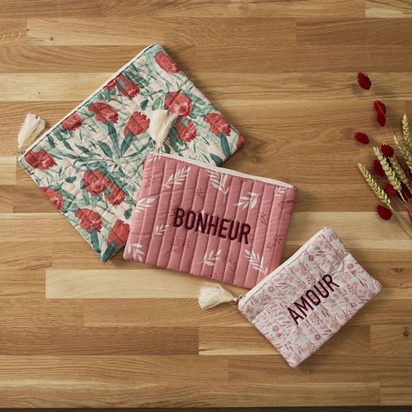 la chaise longue SET DE 3 TROUSSES BOHEME