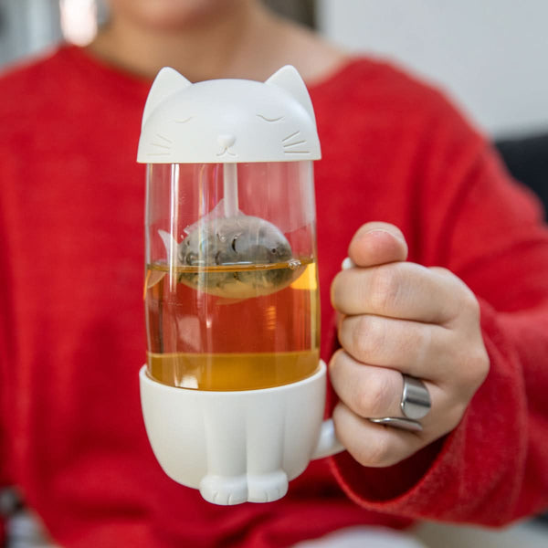 La Chaise Longue TASSE AVEC INFUSEUR CHAT