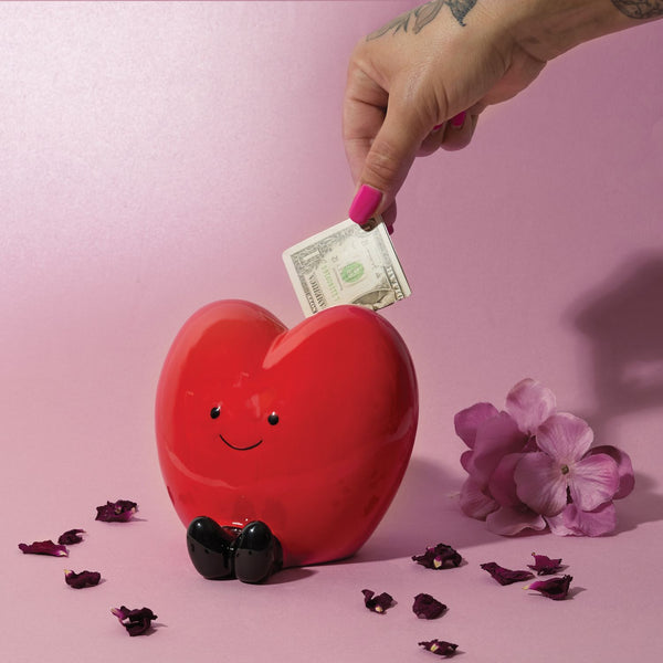 la chaise longue TIRELIRE CŒUR SWEETY