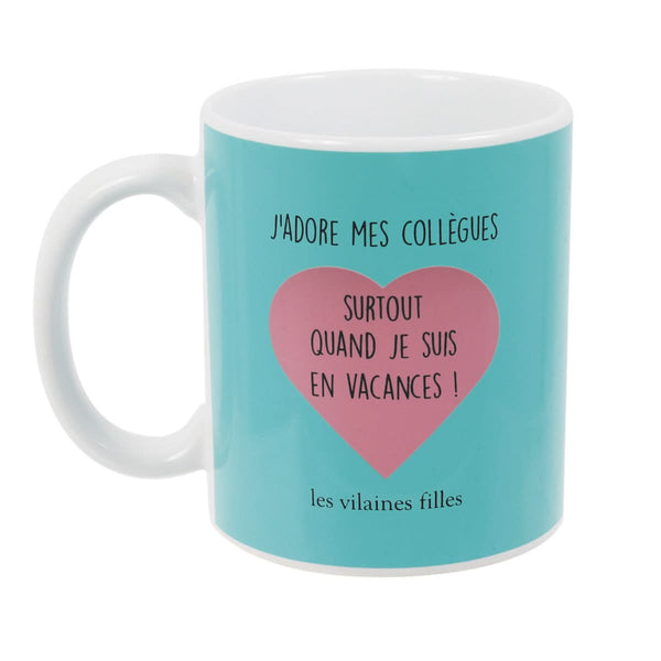 La Chaise Longue MUG THERMOREACTIF J ADORE MES COLLEGUES