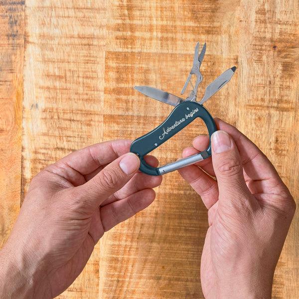 la chaise longue PORTE CLES MOUSQUETON MULTIFONCTION