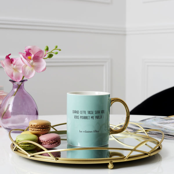 la chaise longue TASSE ANSE DOREE QUAND VOUS POURREZ ME PARLER