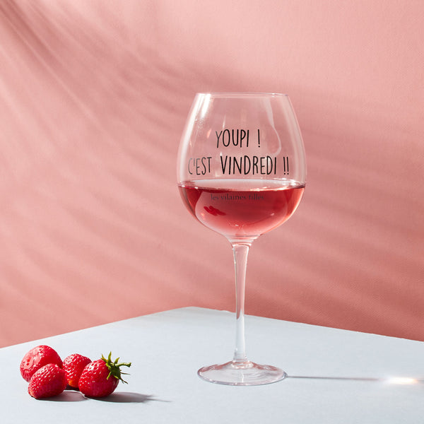 la chaise longue VERRE A VIN 75 CL YOUPI C EST VINDREDI