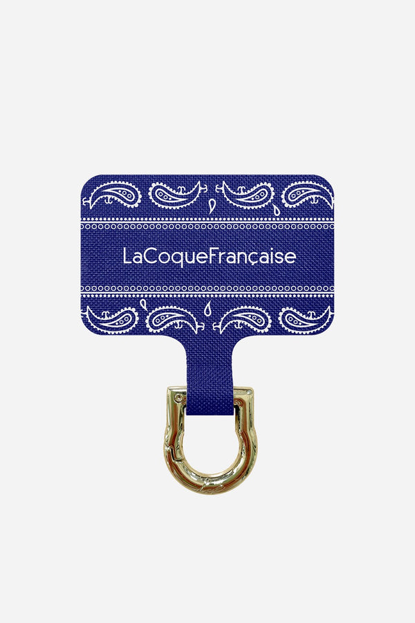 la coque française Adaptateur Personnalise Bandana Bleu