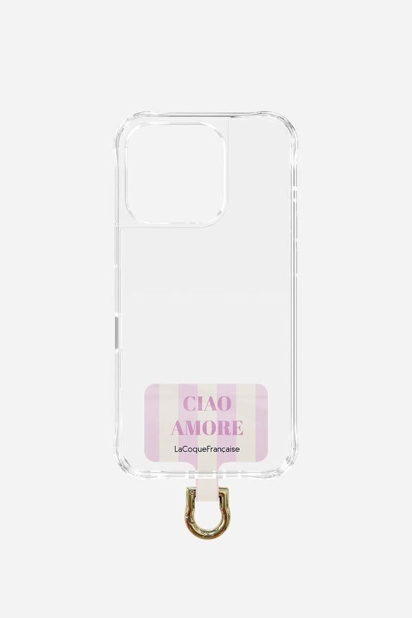 La Coque Française Adaptateur Personnalise Ciao Amore Rose