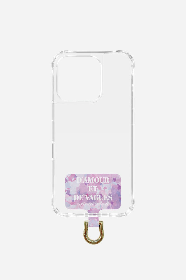 La Coque Française Adaptateur Personnalise D'amour Et De Vagues Parme