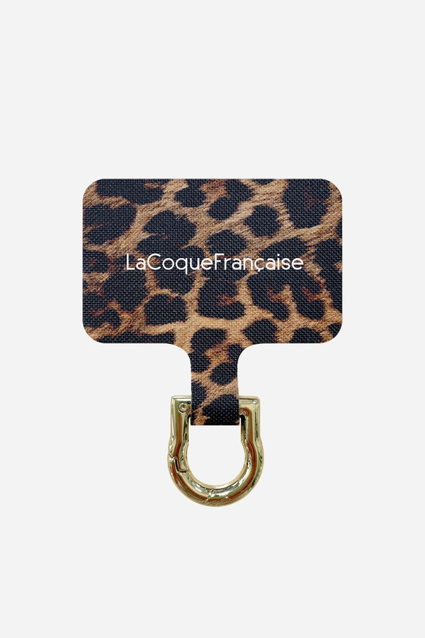 la coque française Adaptateur Personnalise Leopard Brun