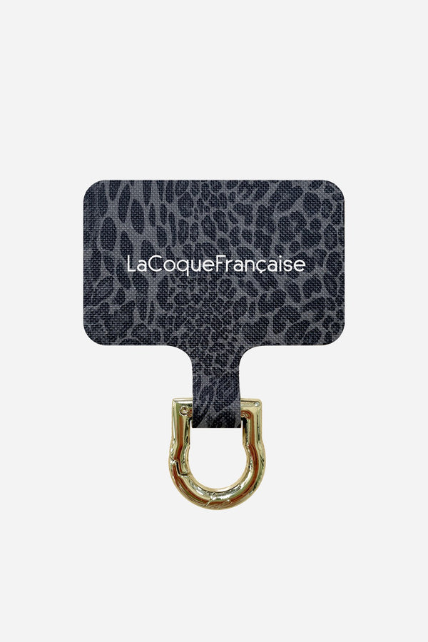 la coque française Adaptateur Personnalise Leopard Gris