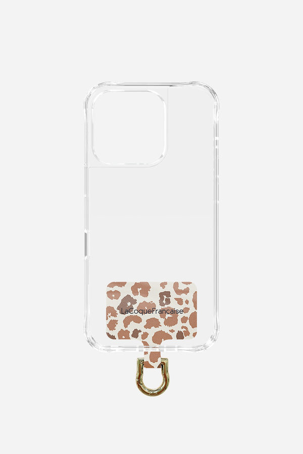 La Coque Française Adaptateur Personnalise Leopard Marron