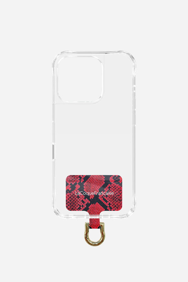 La Coque Française Adaptateur Personnalise Python Rouge