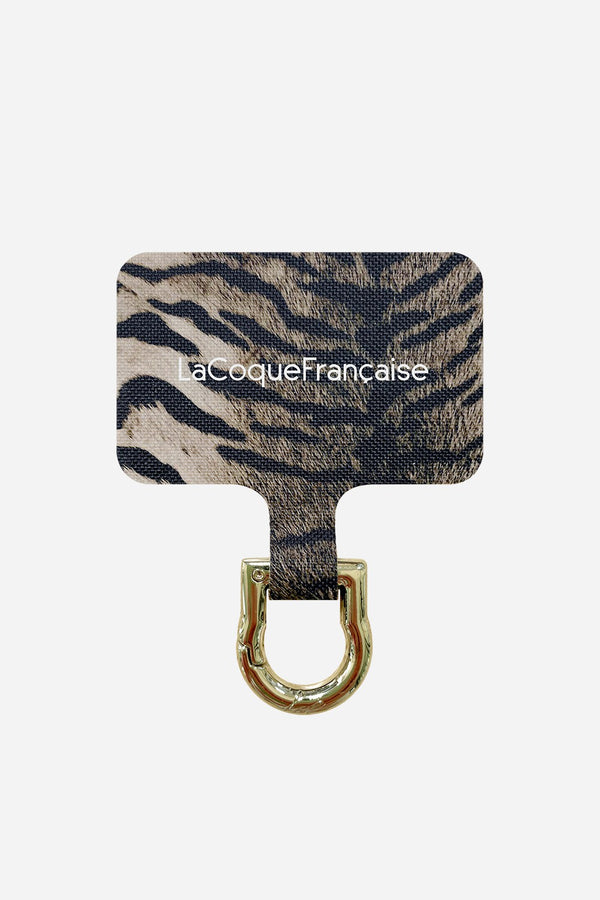 la coque française Adaptateur Personnalise Zebre Gris