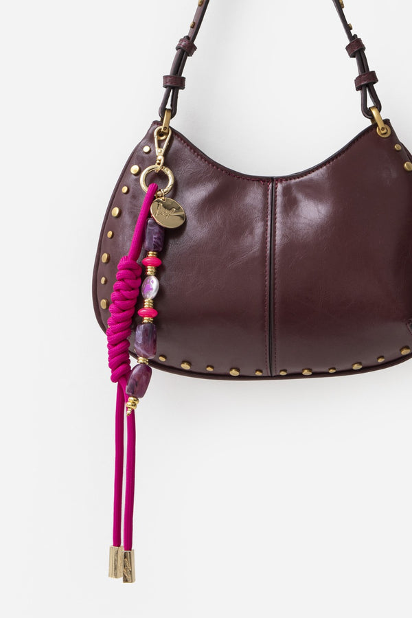 La Coque Française Bijou De Sac Bobby Fuchsia 31 Cm