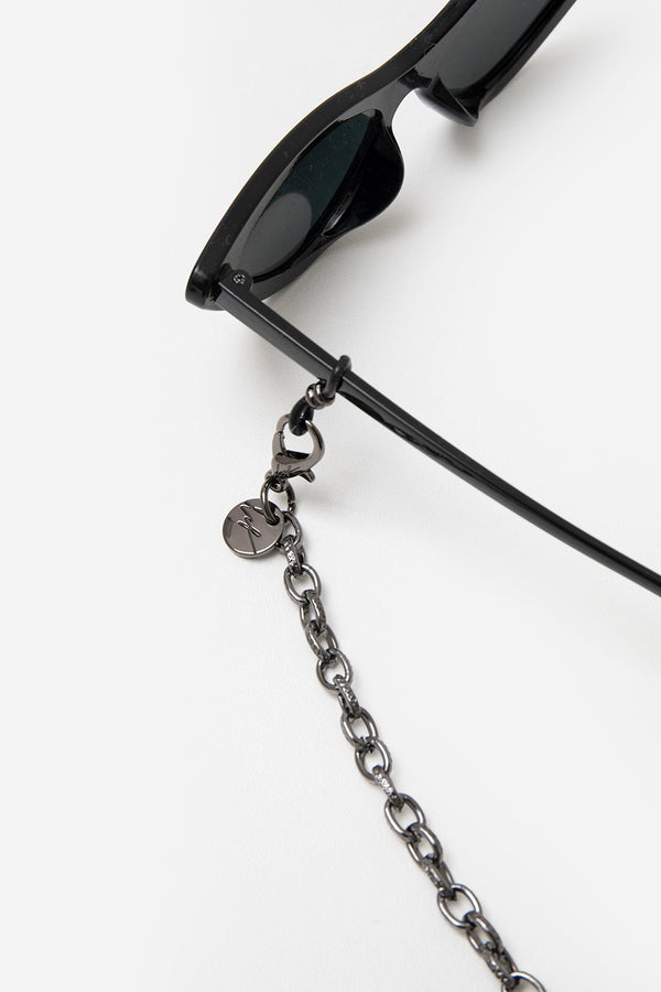 La Coque Française Bijoux Chaine De Lunette Aya Noir 72 Cm