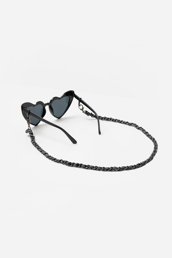 la coque française Bijoux Chaine De Lunette Cali Noir 72 cm