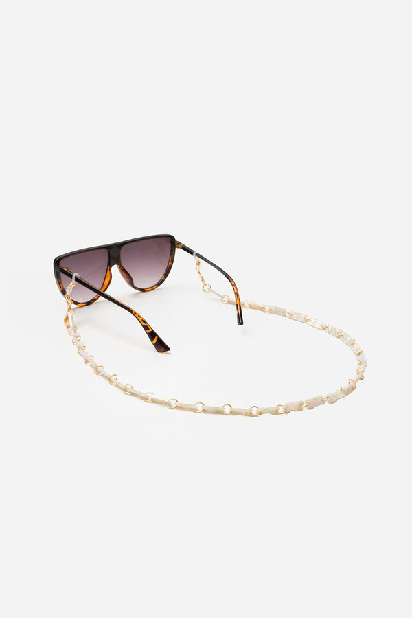 la coque française Bijoux Chaine De Lunette Nahara Beige 72 cm