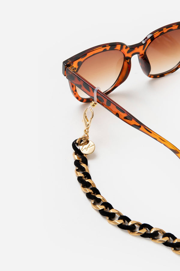 La Coque Française Bijoux Chaine De Lunette Sona Noir 72 Cm