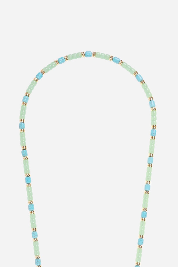 La Coque Française Chaine Longue Evy Turquoise 120 Cm